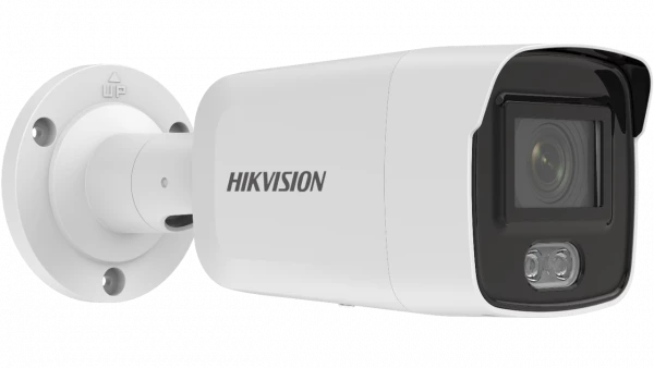 מצלמת אבטחה IP 8MP Hikvision צבעוני 24/7 דגם : (4K)DS-2CD2087G2-L 